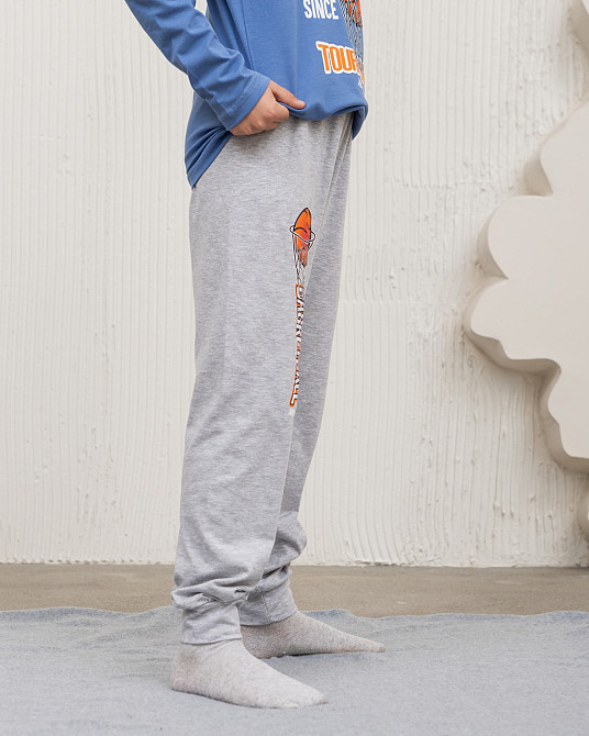 Піжама підліткова комплект зі штанами на хлопчика — Баскетбол Tom John 89942 14-15 Київ - фото 3