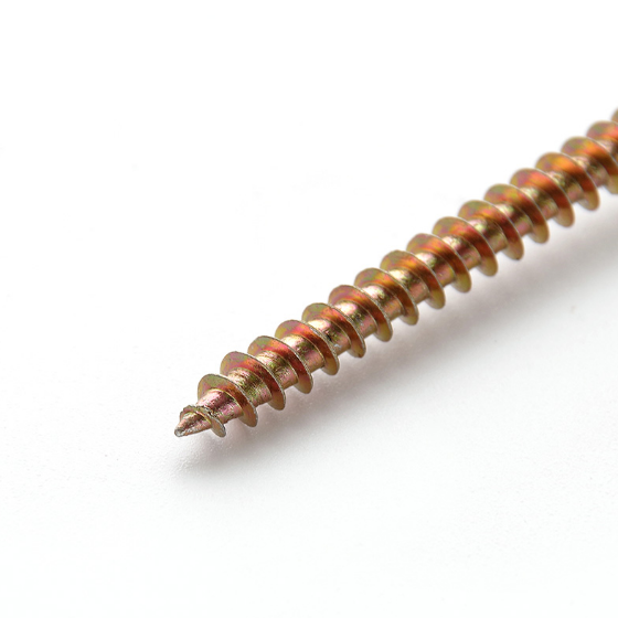 Саморіз універсальний з потайною головкою 3,0*40мм цинк жовтий 200 шт/уп APRO Житомир - изображение 2