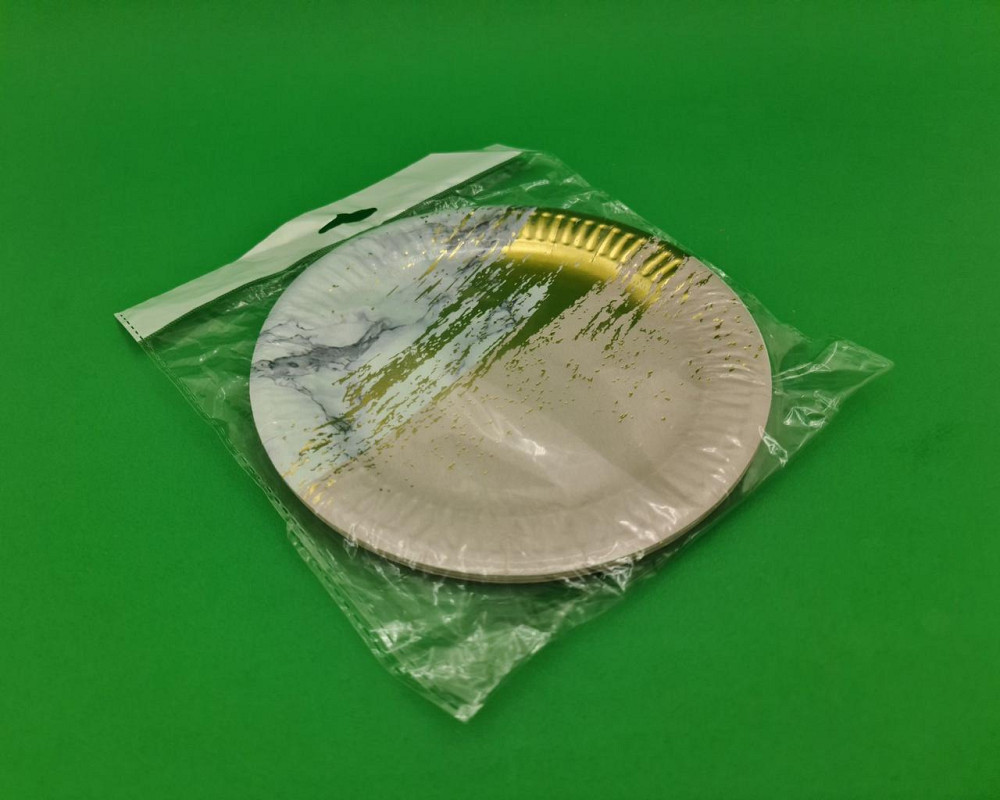 Тарелки бумажные одноразовые  