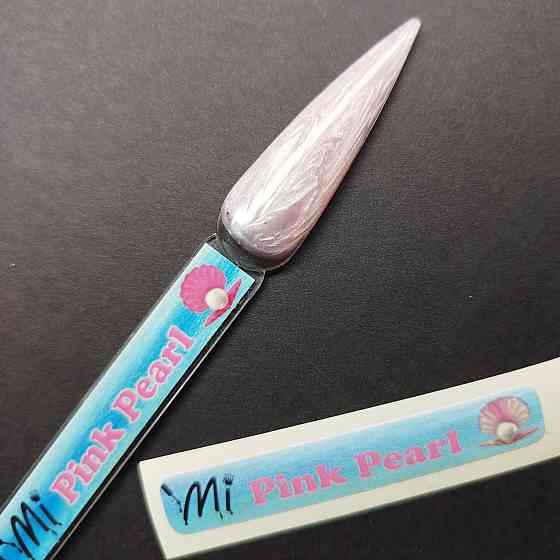 Наліпка на тіпсу (палітру) для гелю Mi Pink Pearl (9 x 55 мм) Херсон