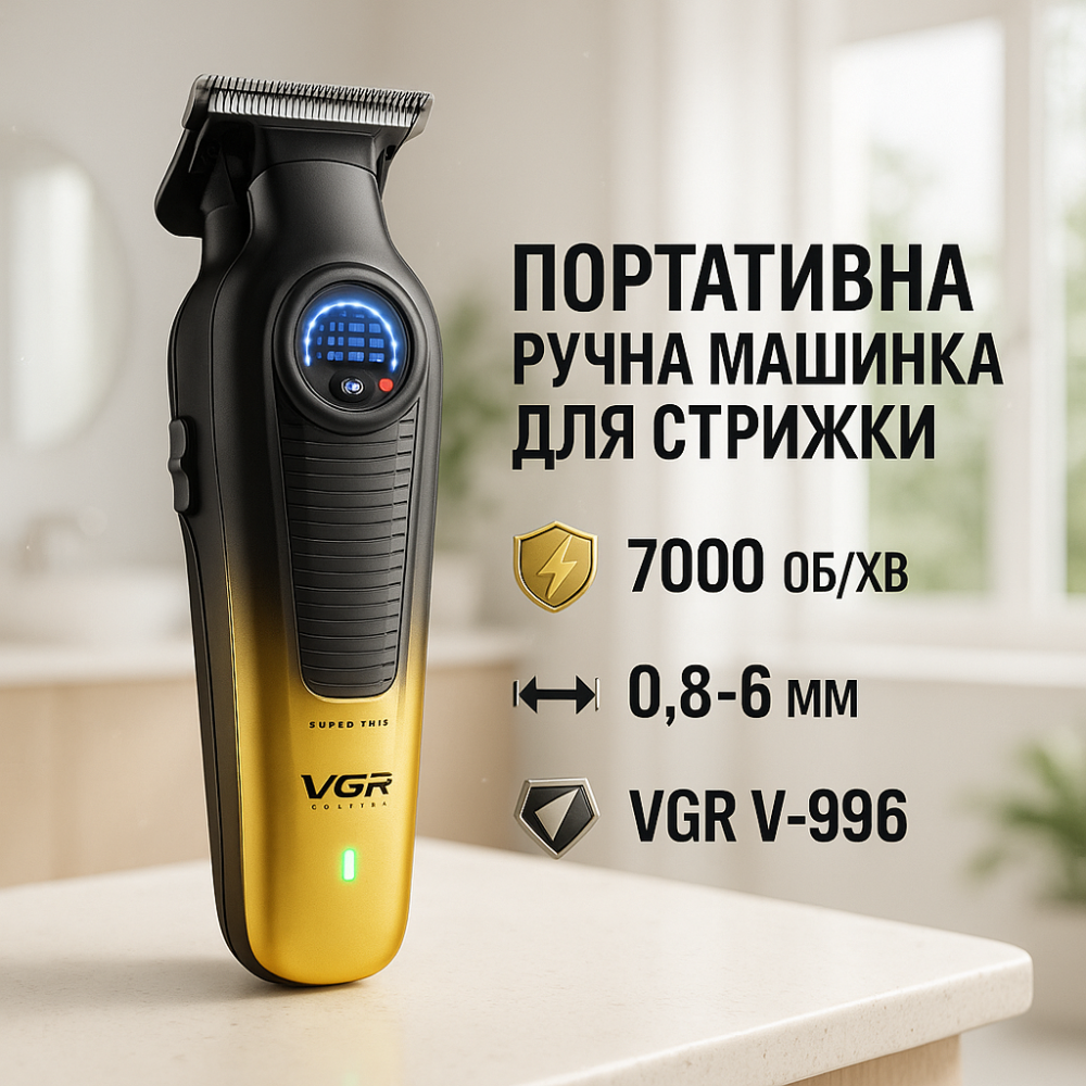 Профессиональная бритва-машинка для стрижки волос, Машинка для стрижки волос и затылка XJ-69 Львов - изображение 14