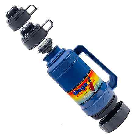 Термос Mega SO160DBS 1,6 л, синій Київ