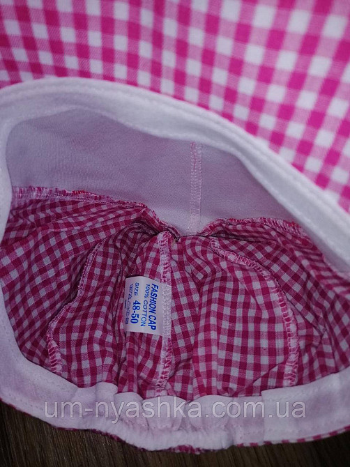 Кепка панамка детская с ушками хлопковая кепка с котиком Кривой Рог - изображение 8