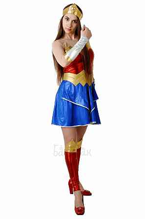 КОСТЮМ ДИВО ЖІНКИ (WONDER WOMEN) РОЗМІР УНІВЕРСАЛЬНИЙ Київ