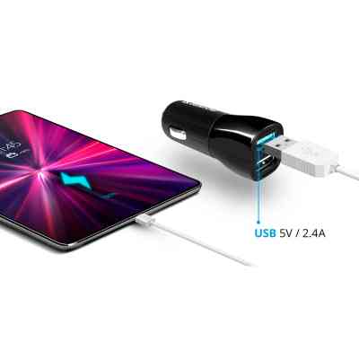 Зарядний пристрій Defender 2xUSB 12W 2.1A ECA-24 (83824) Вінниця