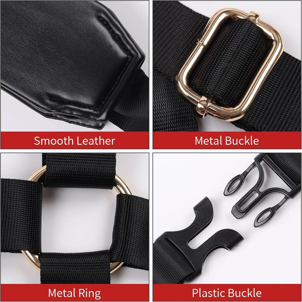 БДСМ-набір LOCKINK YEAHWOW Black Doggy Style Saddle set Sex Aura Київ - фото 2