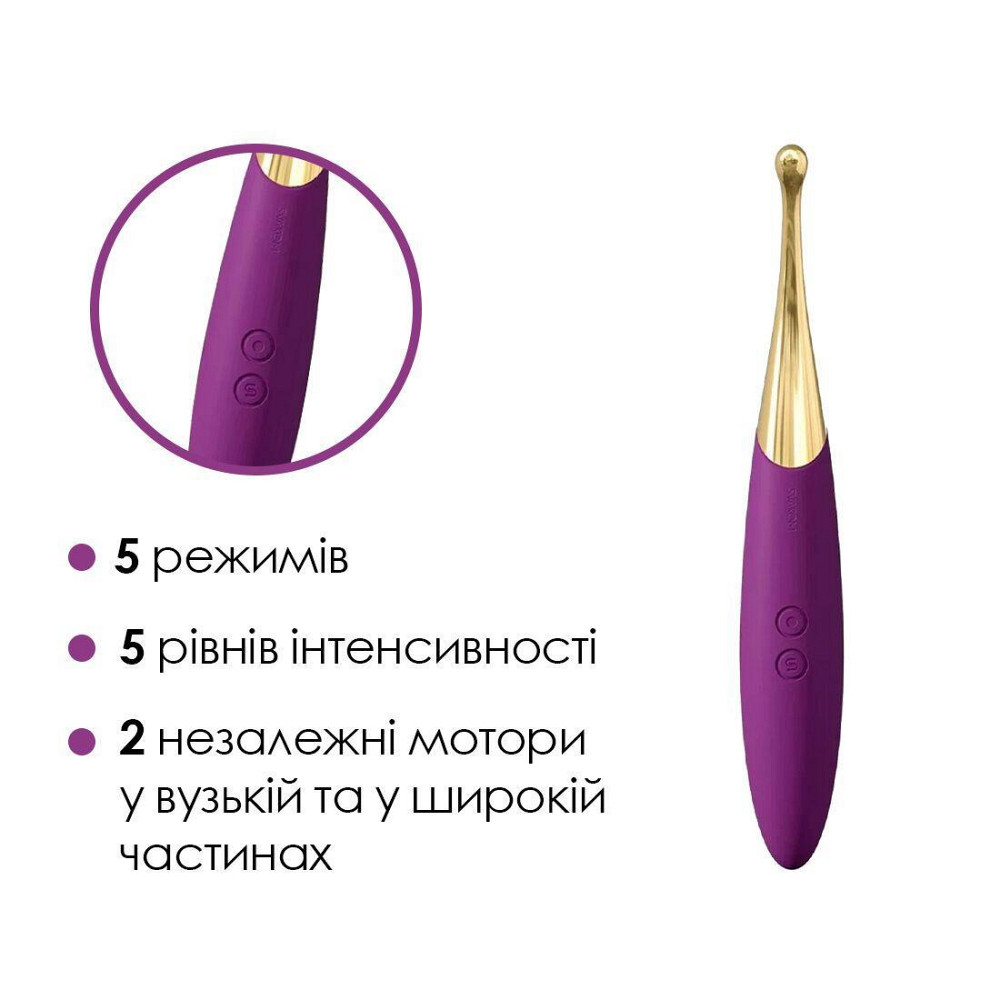 Универсальный вибратор Svakom Beatrice, 4 варианта использования Sex Aura Киев - изображение 3