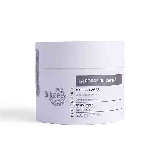 Маска з екстрактом чорної ікри Caviar mask Brilace, 200 мл Дніпро
