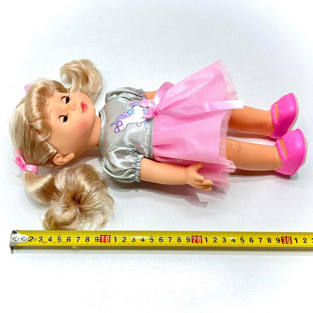 Лялька розмовляє українською мовою Даринка ходить співає пісні 33см Рожева ( M 5809 I UA) Чернигов - изображение 4