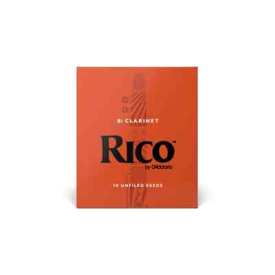 Тростина для кларнета D&apos;Addario Rico - Bb Clarinet #2.0 - 10 Pack (RCA1020) Вінниця