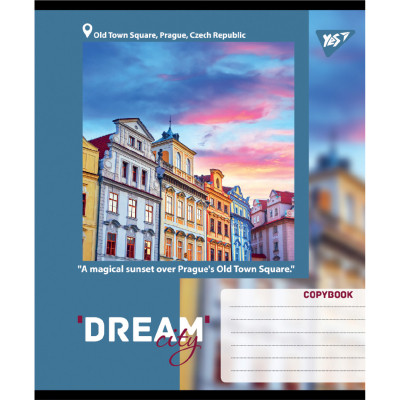 Зошит Yes Dream City А5 24 аркушів клітинка (767699) Вінниця - фото 3