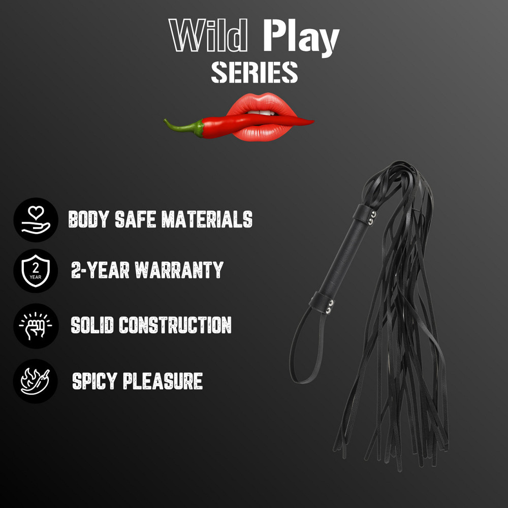 Флогер - Erospace Wild Play Whip C19 Sex Aura Київ - фото 2