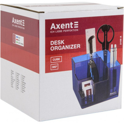 Настольный набор Axent Cube, черный (2106-01-A) Винница - изображение 2