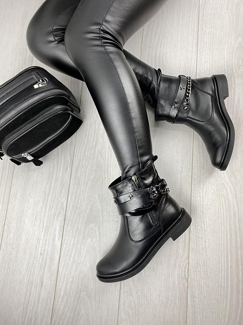 Черевики жіночі M.KRAFT чорні натуральна шкіра 38р. (2505) Коломыя - изображение 7