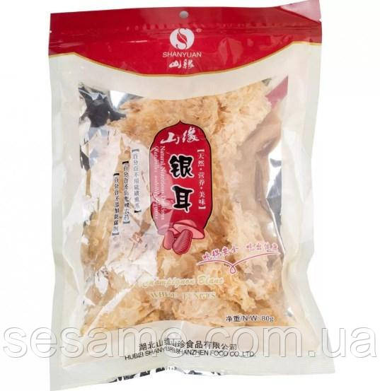 Коралловый гриб белый Фунгус, снежный гриб, серебряные ушки Shanyuan 80грамм (Китай) Харьков - изображение 1