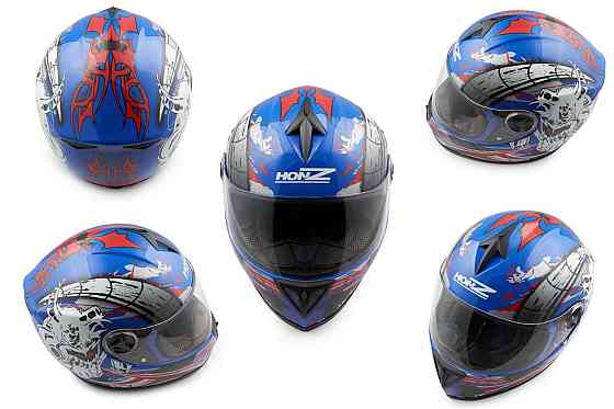 Шлем-интеграл   (mod:OP01) (size:XL, синий) Мукачево