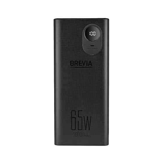 Повербанк (Power Bank) Brevia 30000mAh 65W Li-Pol, LCD черный Львов