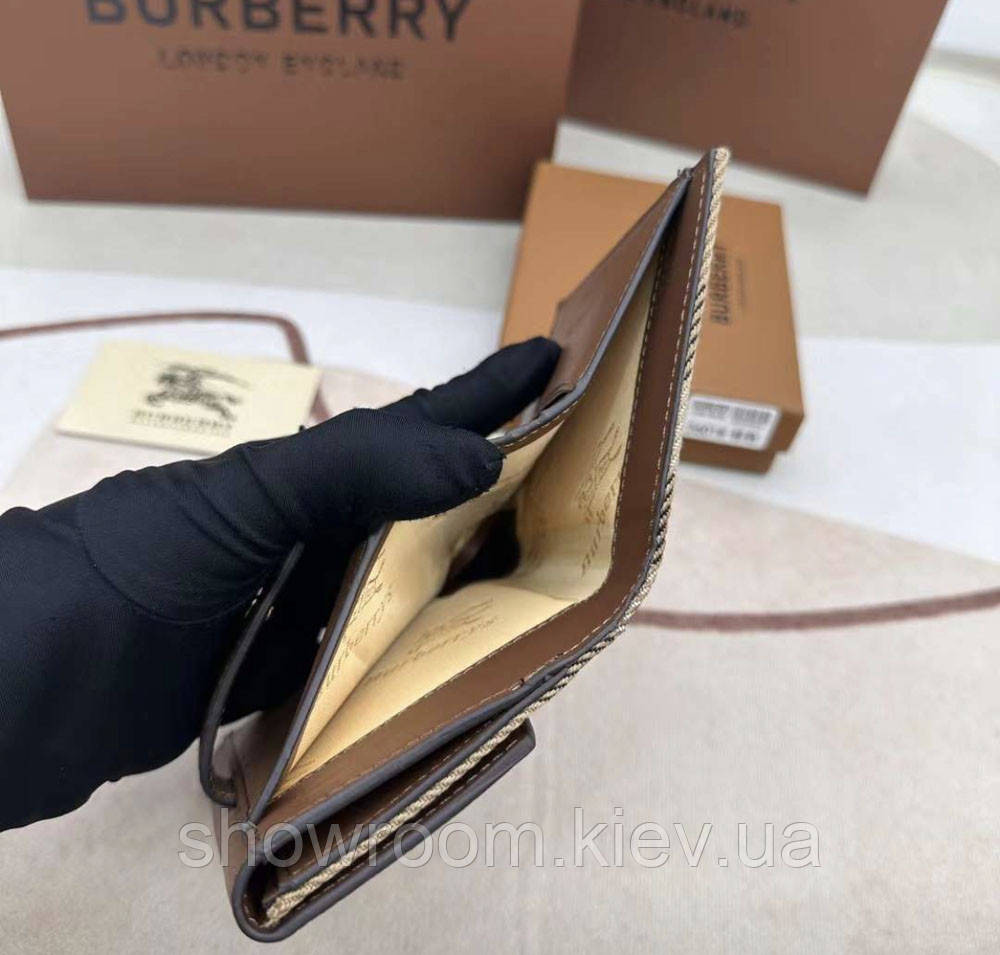 Жіночий невеликий гаманець (2601) коричневий Київ - фото 7