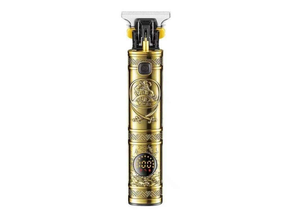 Тример 5Вт Акумулятор V-097 GOLD, 3 насадки, LED display ТМ VGR Київ - фото 1