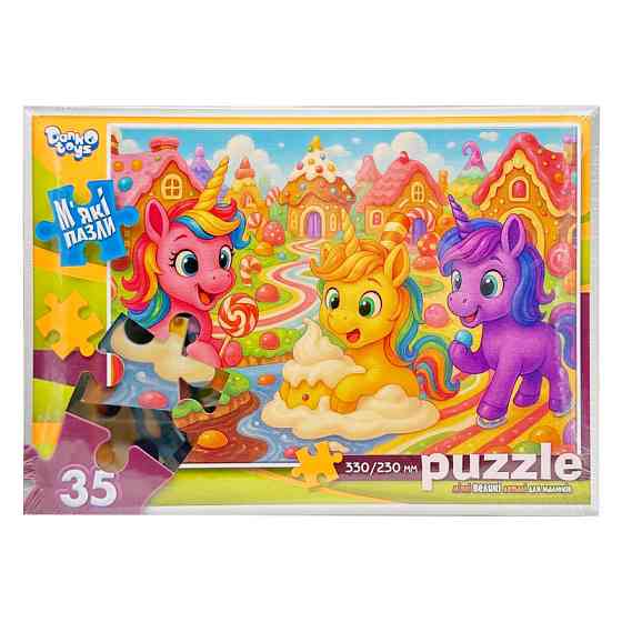 Детские мягкие пазлы 