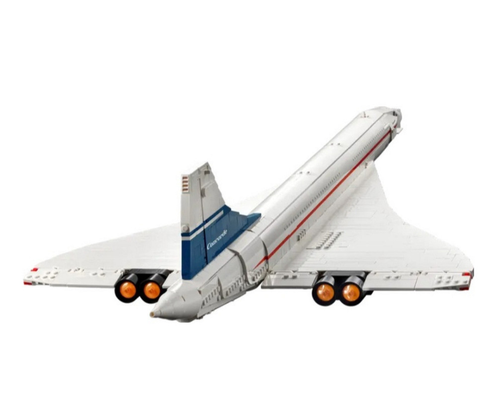 Конструктор Icons Concorde (2083 деталей)| Легендарний надзвуковий літак з коробкою Київ - фото 2