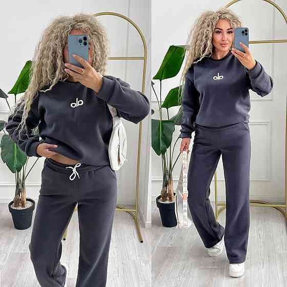 Женский спорт костюм со штанами палаццо Одесса