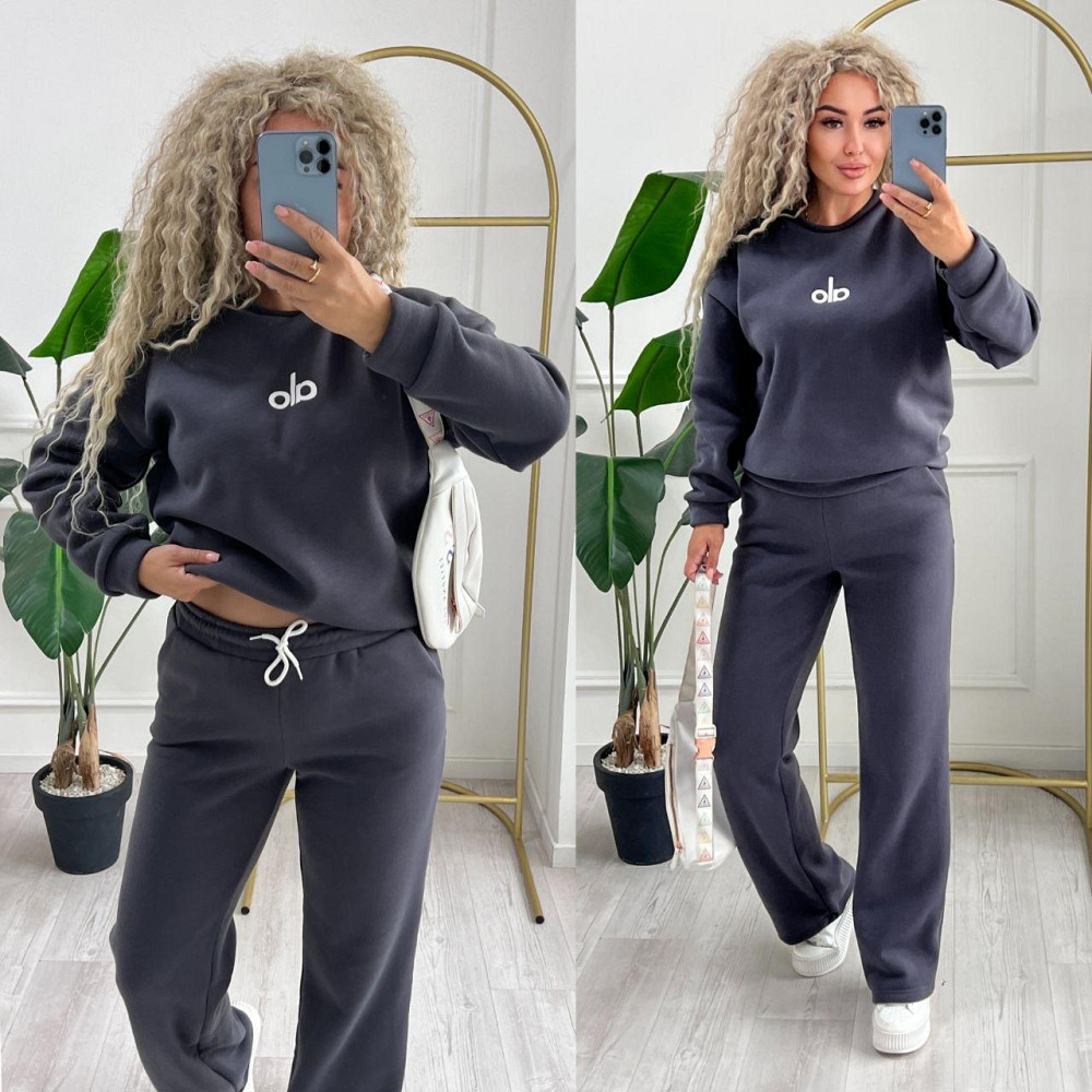 Женский спорт костюм со штанами палаццо Одесса - изображение 4