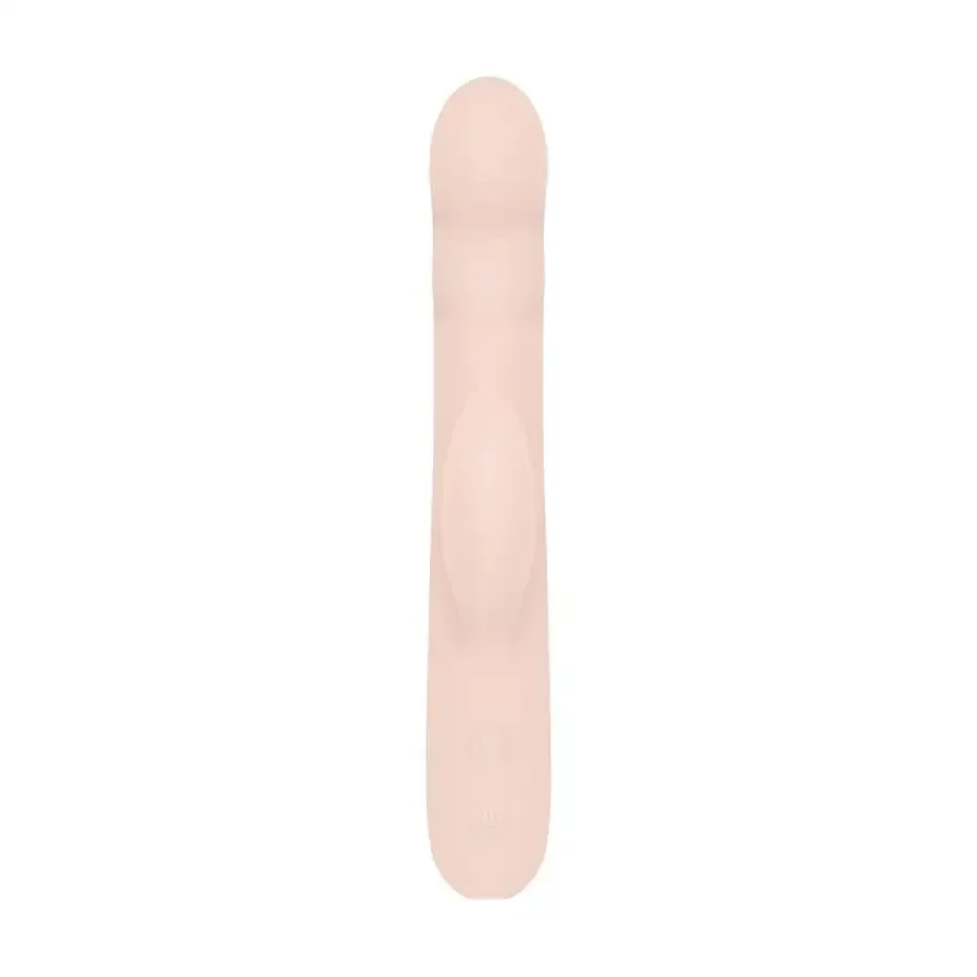 Вібратор-кролик Good Vibes Only - SHAI Thrusting Vibrator Soft Silicone - Pink Львів - фото 3