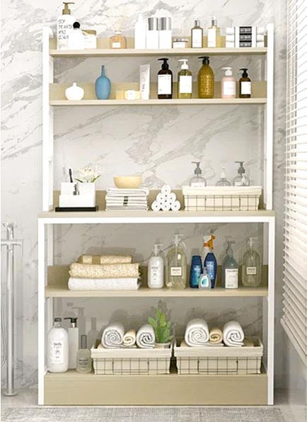 Етажерка для ванної "Гатіяза" зефір-бланже Миколаїв - фото 1