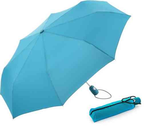 Парасоля Fare 5460 складна повний автомат, колір бірюзовий Киев