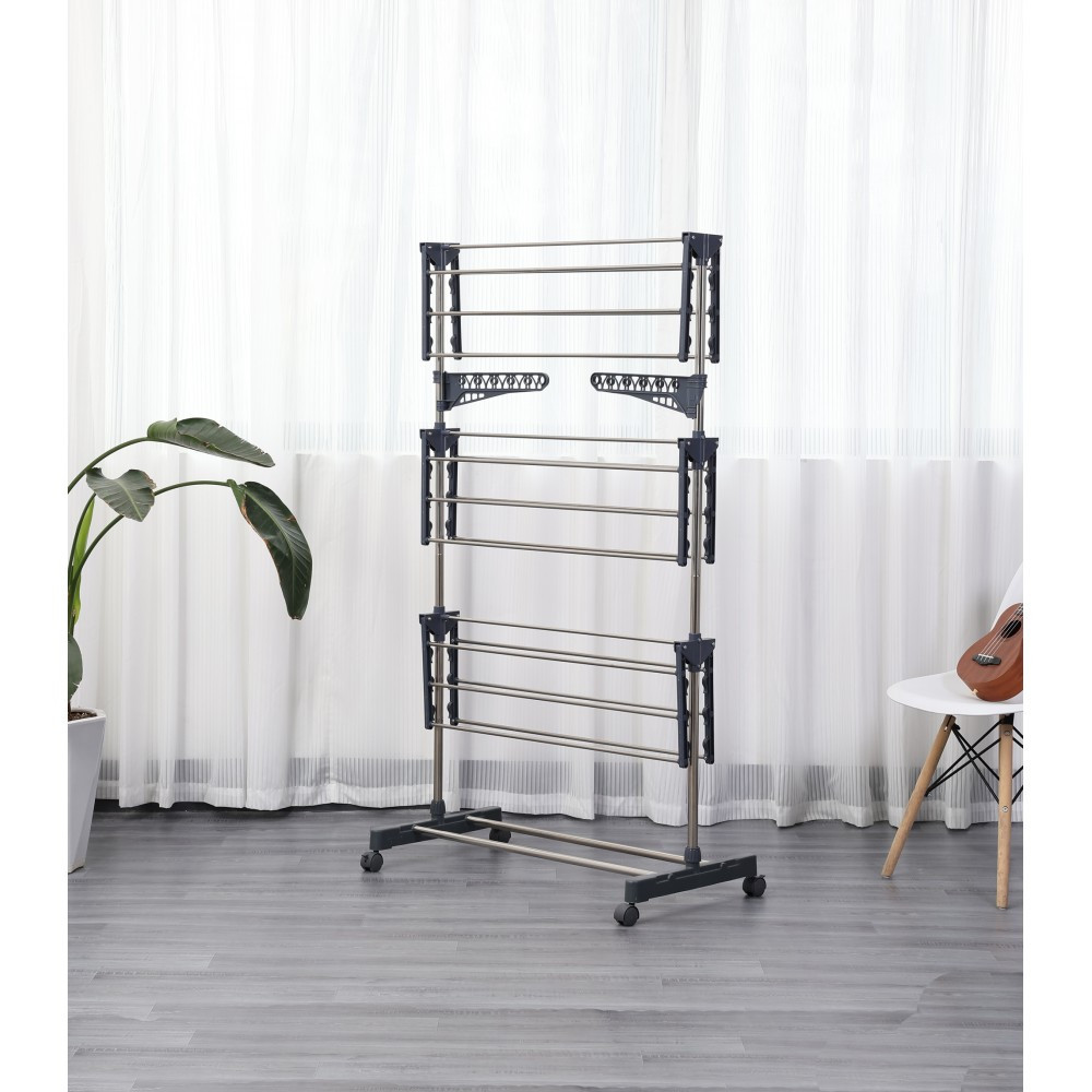 Сушилка для белья одежды напольная вертикальная Bonro B19 сушарка Киев - изображение 4