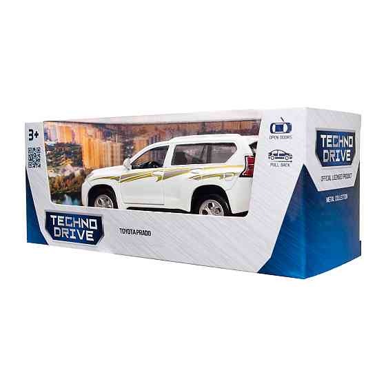 Автомодель - Toyota Prado (білий) Днепр