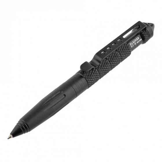 Ручка Тактична зі склобоєм Laix B2 Tactical Pen / алюміній / чорна Дніпро