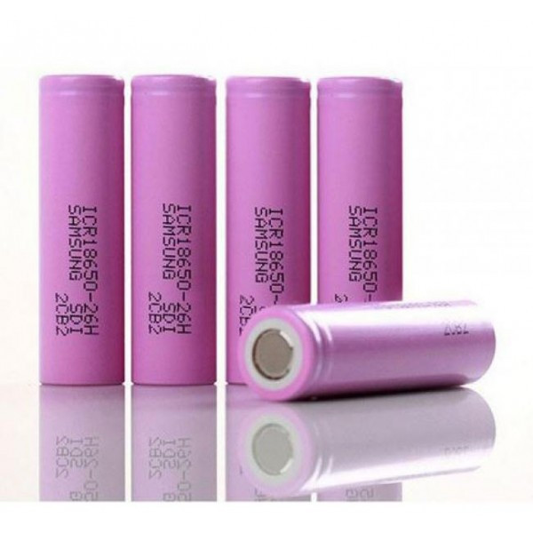 Акумулятор Samsung ICR18650-26H 2600 mAh (оригінал) Київ - фото 2