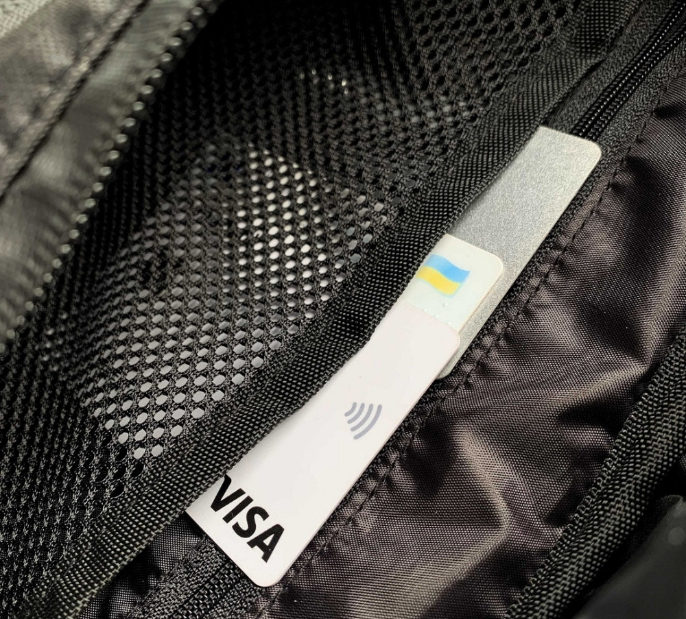 Тактична сумка бананка вологозахищена Чорного кольору. Харків - фото 4