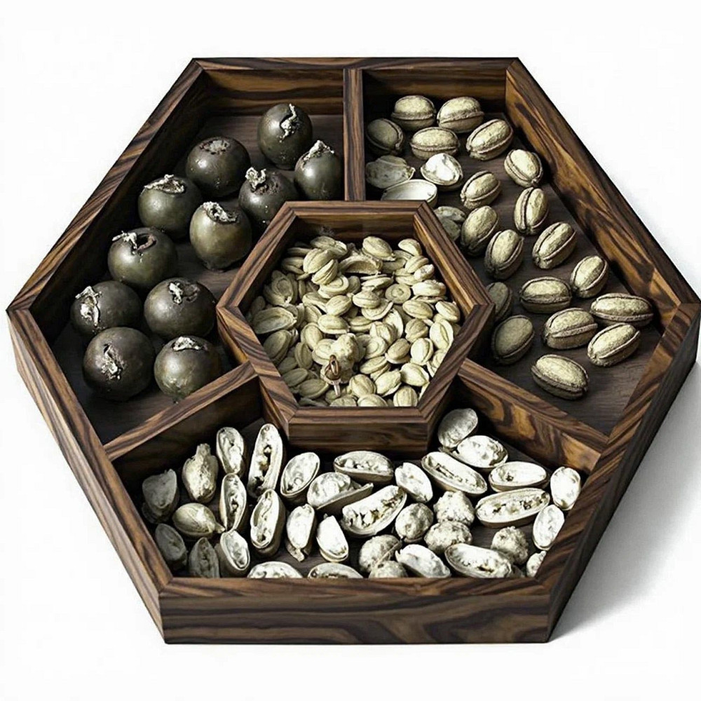 Менажница деревянная 