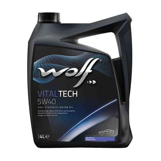 Моторне масло Wolf Vital Tech 5W-40 4л Львів