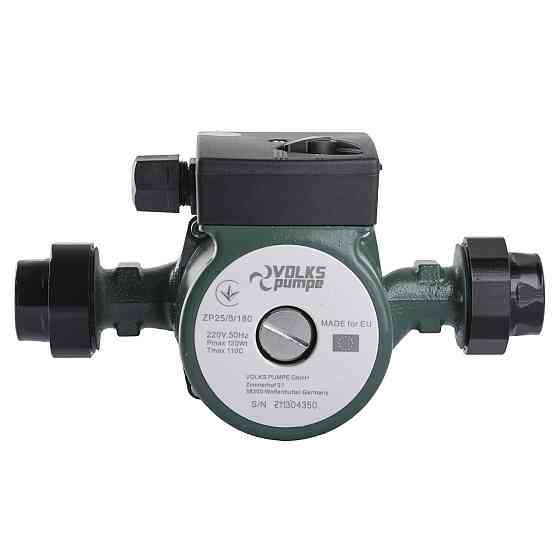 Насос циркуляційний VOLKS pumpe ZP25/8 180мм + гайки (000022197) Київ