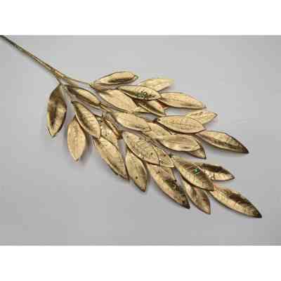 Декоративна гілка YES! Fun 64 см, золото, гліттер (974599) Вінниця