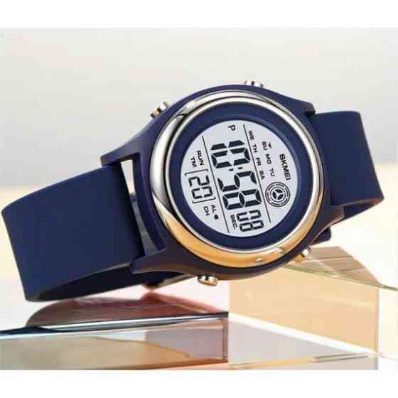 Дитячий наручний електронний годинник Skmei Game (Blue) Київ