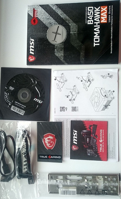 Материнська заплата MSI B450 TOMAHAWK MAX повний комплект Харків - фото 1