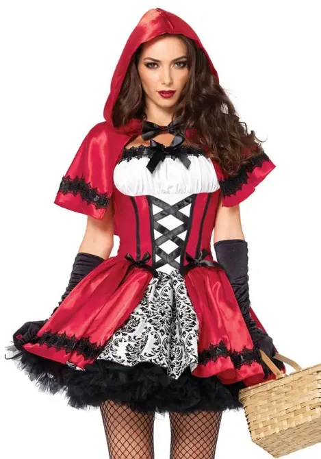 Костюм червоної шапочки Leg Avenue Gothic Red Riding Hood L Львов - изображение 1