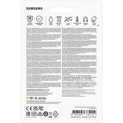 Карта памяти Samsung 1TB microSDXC Class UHS-I U3 V30 A2 EVO Plus + SD Adapter (MB-MC1T0SA/EU) Винница - изображение 9