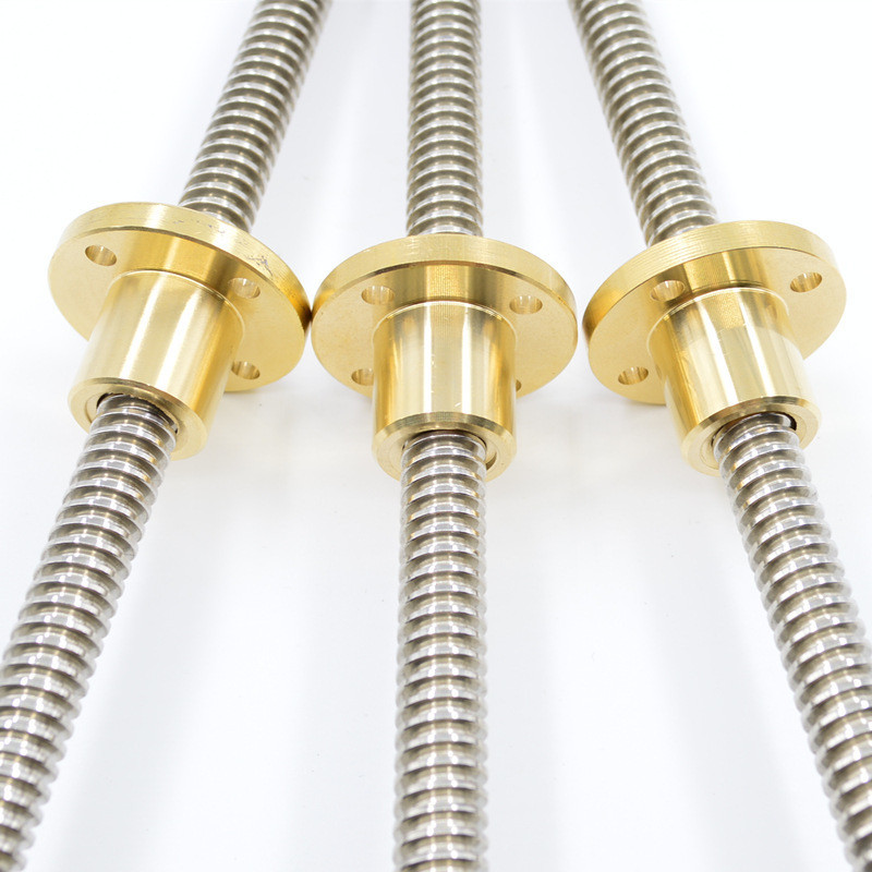 Латунна гайка для трапецієподібного винта М8 3D-принтера Київ - фото 5