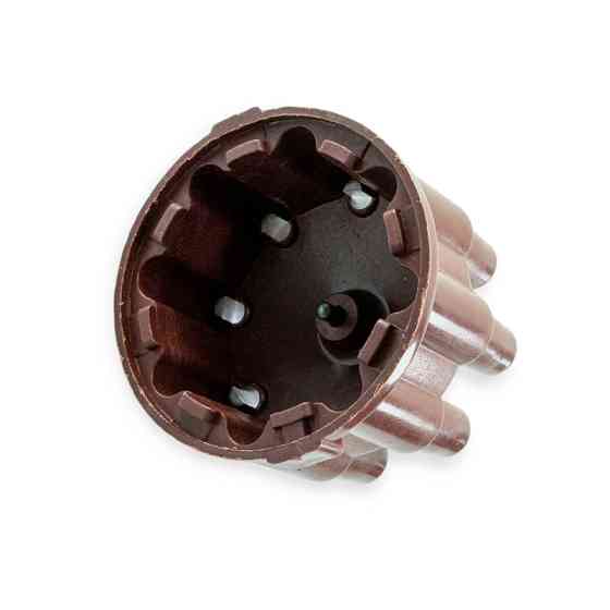 Крышка ГАЗ 53, ЗИЛ 130 (крышка распределителя зажигания черная) медный трамблера Мукачево