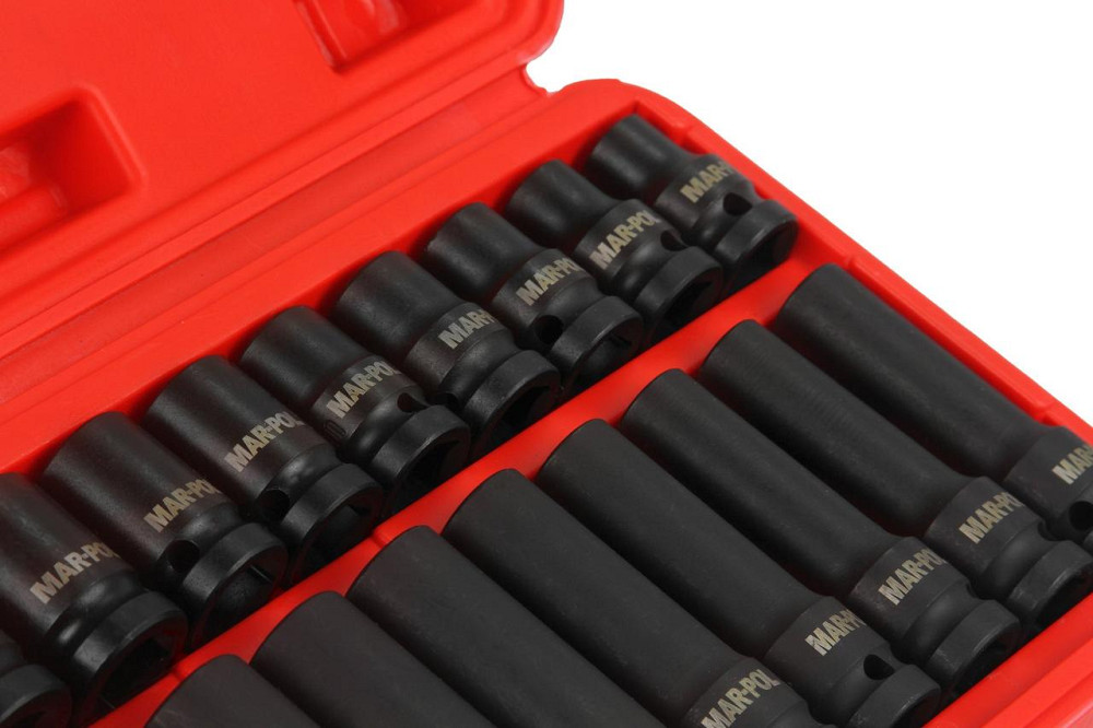 Набор ударных торцевых головок 1//2