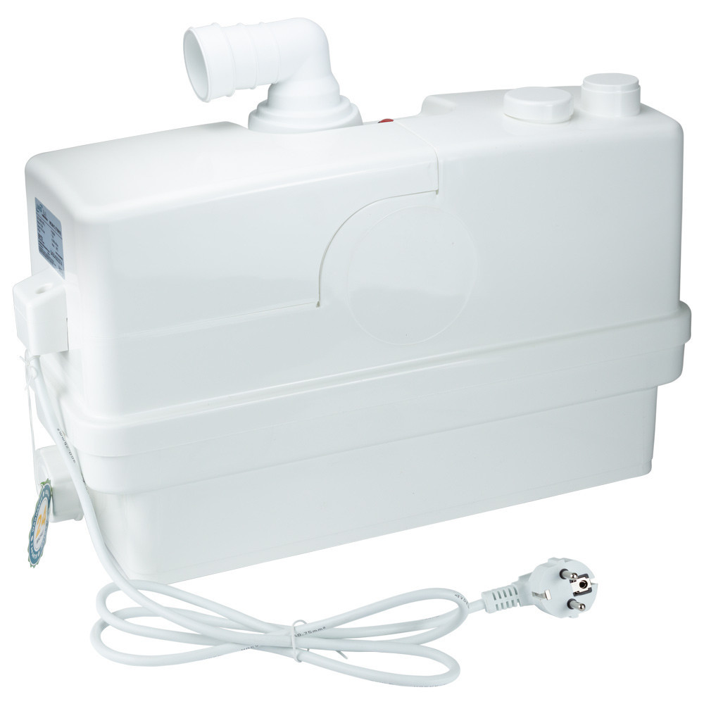 Станція каналізаційна 0.6кВт Hmax 8.5м Qmax 110л/хв 3 входу LEO 3.0 WC601С (776918) Рівне - фото 1