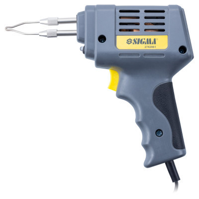 Паяльник электрический Sigma импульсный 200Вт с аксессуарами 5шт, кейс (2742061) Винница - изображение 2
