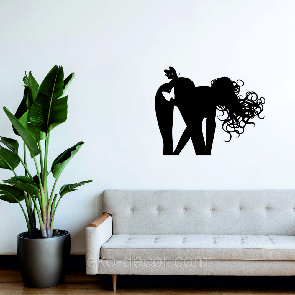 Декоративное настенное Панно «Силуэт женщины», Декор на стену Киев - изображение 5