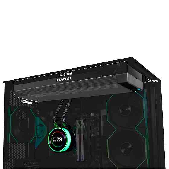 Система водяного охолодження Lian Li HydroShift II LCD-C 360 Fanless Black (G89.GHS2LCD36B.00) ( Чорний ) Харків